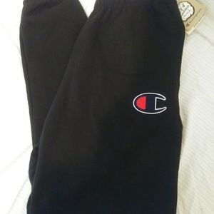 Champion Big C Jogger Sweatpants (Men's Large)